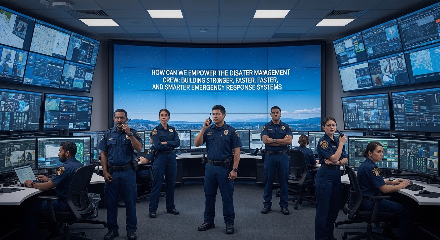 How Can We Empower the Disaster Management Crew