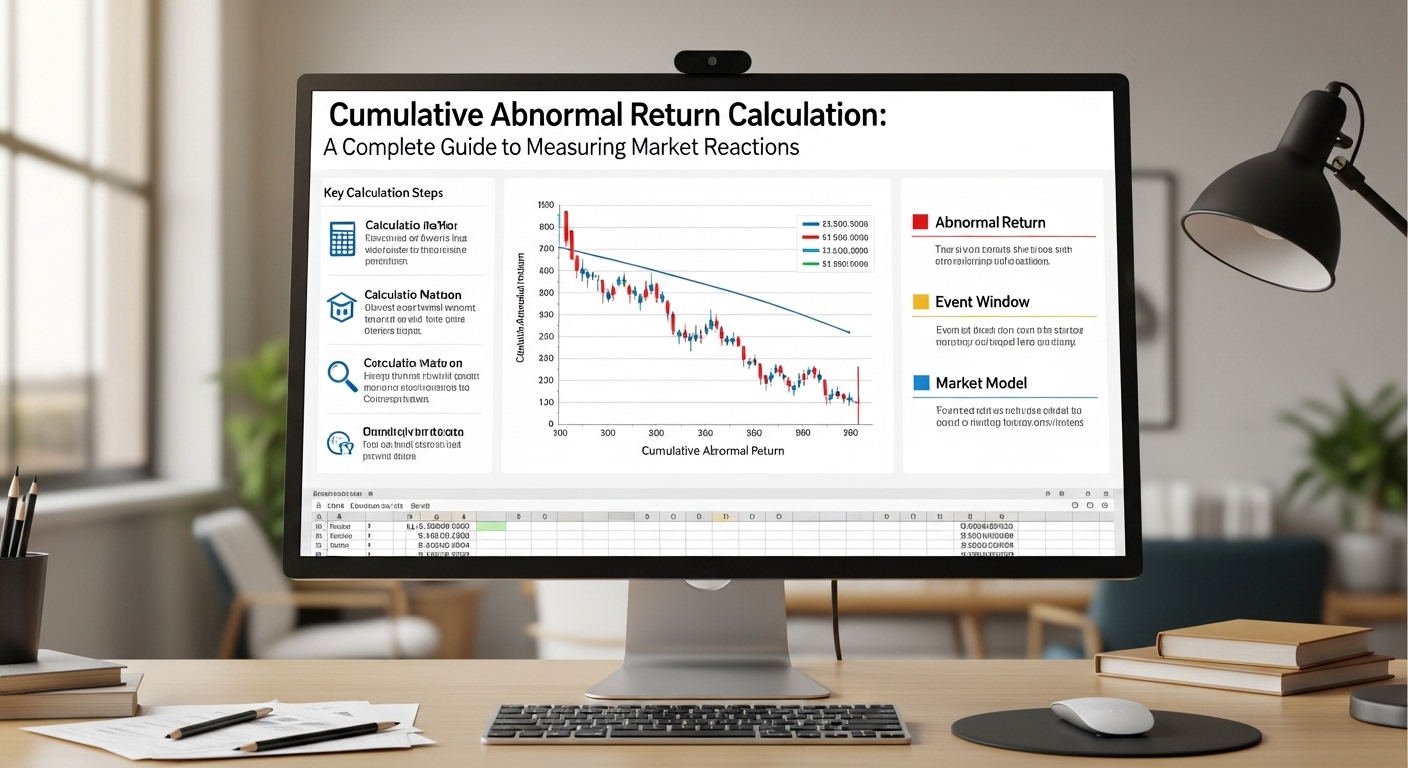 Cumulative Abnormal Return Calculation