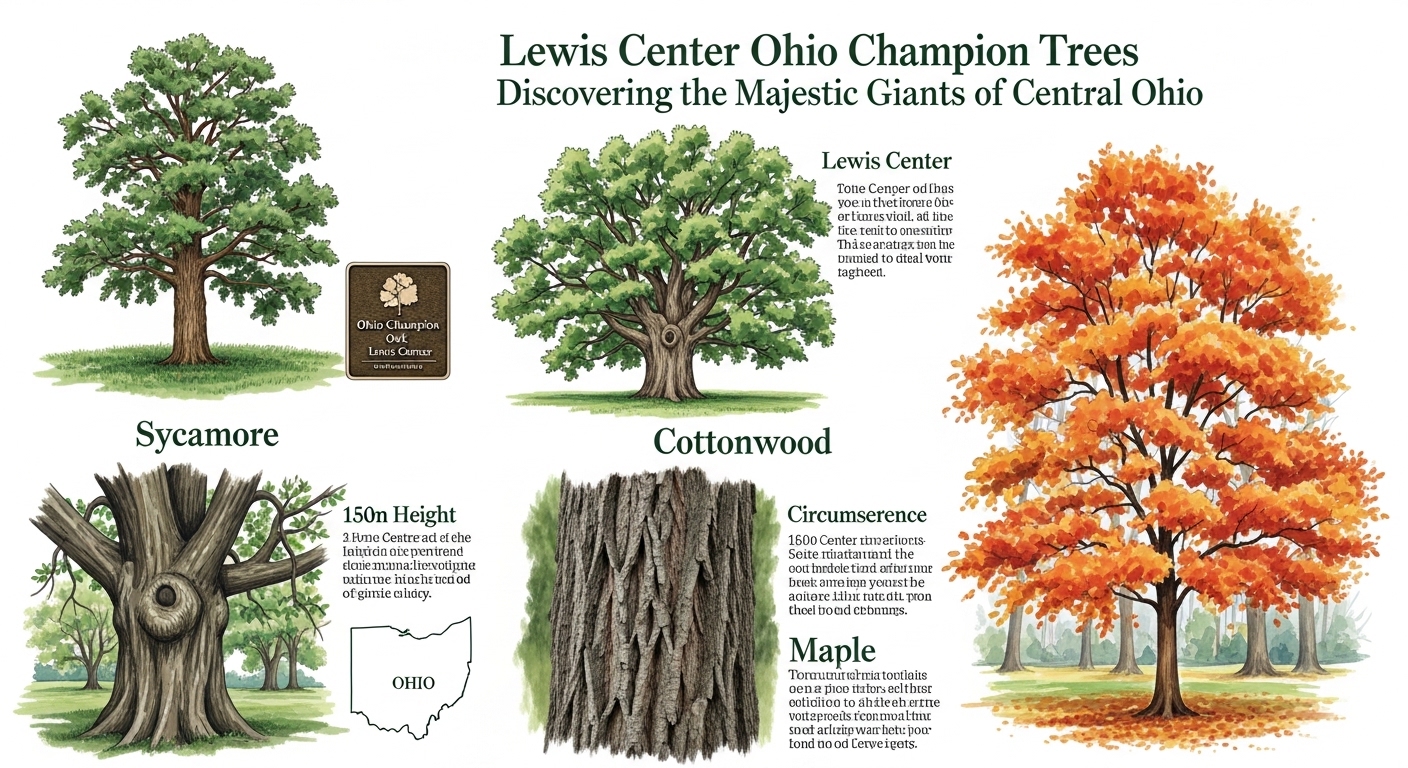 Lewis Center Ohio Champion Trees