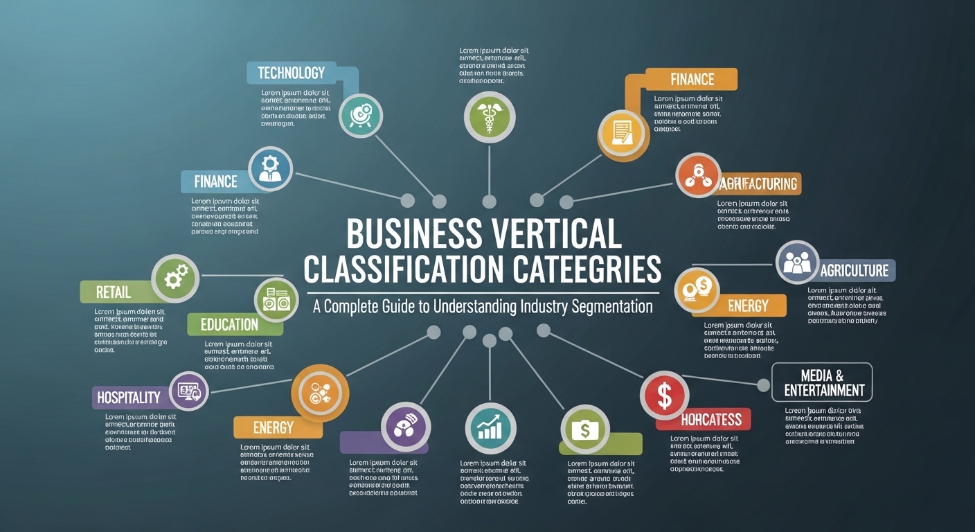 Business Vertical Classification Categories