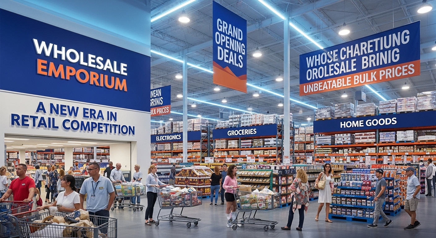 Costco Rival Launches Megastore